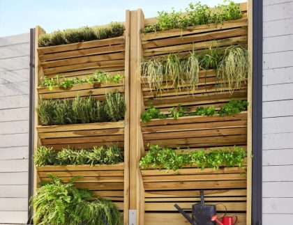 potager vertical en exterieur