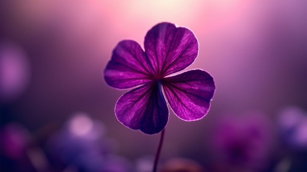 Découvrez le charme de l'oxalis triangularis