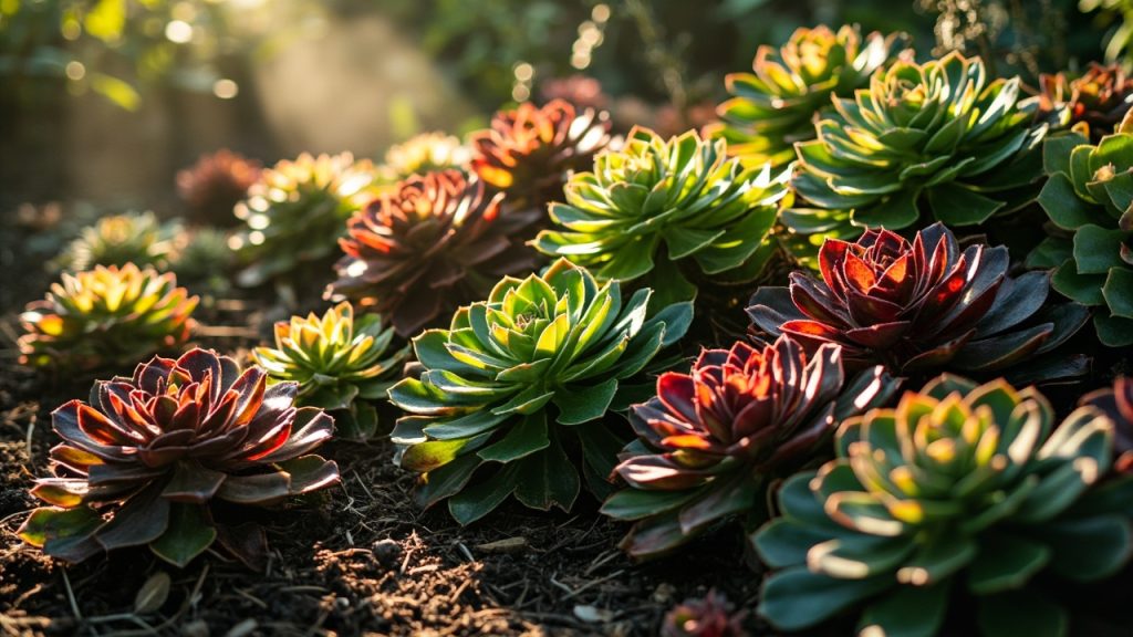 Aeonium: guide complet pour un jardin réussi
