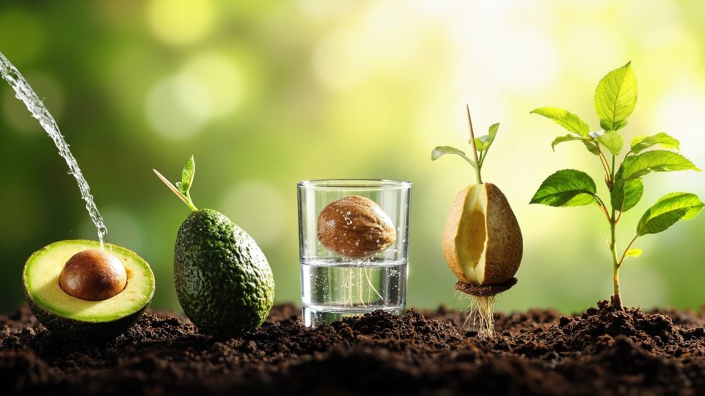 Planter un avocat : guide complet pour transformer un noyau en avocatier