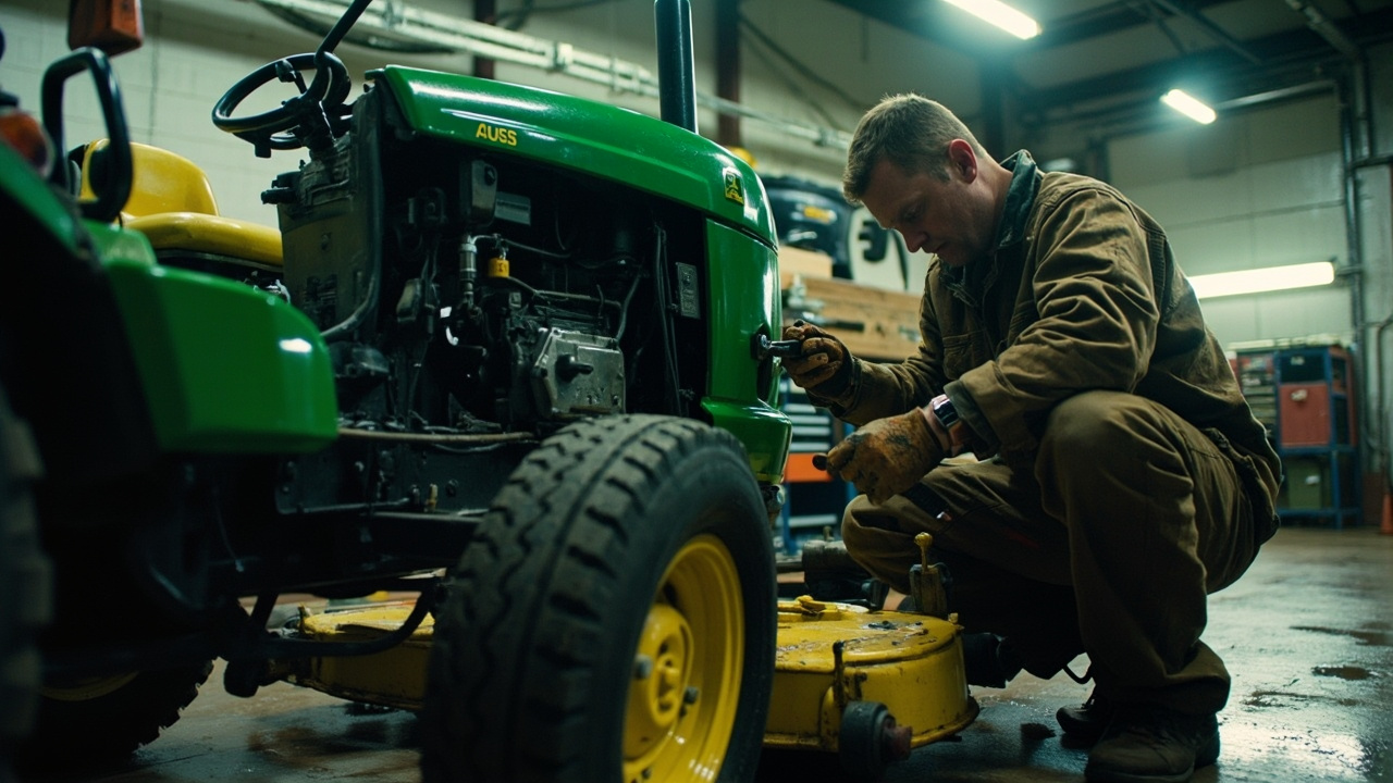 Réparation et entretien tracteur tondeuse: guide complet